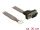 DeLOCK 89632 Serien-Kabel Schwarz, Grau, Rot 0,3 m DB-9
