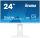 iiyama ProLite XUB2492HSU++B-Ware++ 23.8" 16:9 Full HD IPS Display weiß