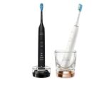 Philips Sonicare DiamondClean 9000 series DiamondClean 9000 HX9914/57 2x Elektrische Schallzahnbürsten - Schwarz, Roségold
