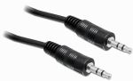 Delock 5m Kabel Audio Klinke 3,5 mm 3 Pin Stecker / Stecker