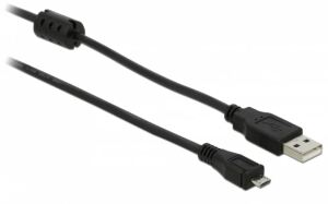 DeLOCK 82335 USB Kabel USB 2.0 2 m USB A Micro-USB B Schwarz