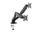 equip 2 fach Monitor Tischhalterung Gasfeder voll beweglich 33cm(13") - 69cm(27")