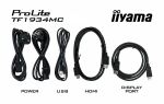 iiyama ProLite TF1934MC-B7X Computerbildschirm 48,3 cm (19") 1280 x 1024 Pixel SXGA LED Touchscreen Schwarz