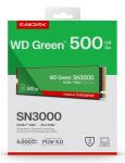 Western Digital Green WD SN3000 NVMe 500 GB M.2 PCI Express 4.0 QLC 3D NAND