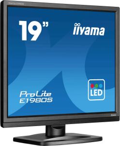 iiyama ProLite E1980S-B1 Computerbildschirm 48,3 cm (19") 1280 x 1024 Pixel VGA LED Schwarz