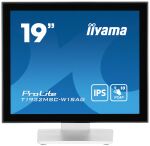 iiyama ProLite T1932MSC-W1SAG Computerbildschirm 48,3 cm (19") 1280 x 1024 Pixel Full HD LED Touchscreen Tisch Weiß