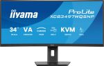 iiyama ProLite XCB3497WQSNP-B1 Computerbildschirm 86,4 cm (34") 3440 x 1440 Pixel UltraWide Quad HD LED Schwarz
