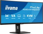 iiyama ProLite XCB3497WQSNP-B1 Computerbildschirm 86,4 cm (34") 3440 x 1440 Pixel UltraWide Quad HD LED Schwarz