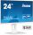 iiyama ProLite XUB2497HSN-W2 Computerbildschirm 60,5 cm (23.8") 1920 x 1080 Pixel Full HD LED Weiß