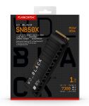Western Digital WD_BLACK SN850X NVMe SSD 1TB, M.2 2280 /...