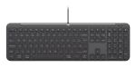 Logitech 920-013343 Tastatur Maus enthalten Heimbüro USB QWERTZ Deutsch Graphit