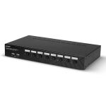 Lindy 39540 Tastatur/Video/Maus (KVM)-Switch Rack-Einbau Schwarz