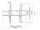 Equip 60"-100" Kippbarer Curved-TV-Wandhalter