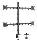 Equip 17”–32” Vierfach-Gelenk-Monitor/LCD-Tischhalterung