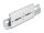 DELOCK Aluminium Montageclip für Hutschiene 100x47,8mm silb.