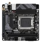 GIGABYTE B650I AX Mainboard - AMD Ryzen 9000er-Serie, 5+2+1 Phasen VRM, bis zu 6400 MHz DDR5 (OC), 1xPCIe 4.0 M.2, 2,5 GbE LAN, WIFI 6E, USB 3.2 Gen 2