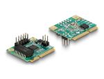 DELOCK Mini PCIe I/O PCIe half size 1 x RJ45 2,5 Gigabit LAN