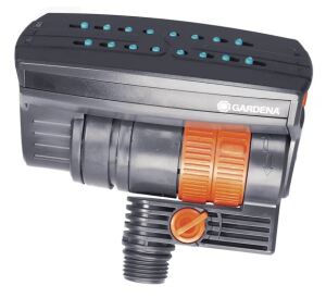 Gardena 13050-20 Wassersprinkler Schwingender Wassersprinkler Kunststoff Schwarz, Orange