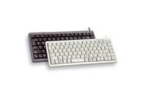 Cherry G84-4100 Compact-Keyboard &, schwarz, Cherry ML, PS/2 & USB, DE