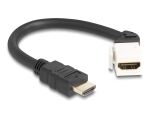 DeLOCK Keystone Modul Kabel HDMI Stecker zu Buchse...