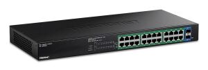 Trendnet TPE-TG262ES Netzwerk-Switch Managed Gigabit Ethernet (10/100/1000) Power over Ethernet (PoE) Schwarz