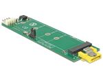 DELOCK Konverter SATA 8Pin Power Bu > M.2 KeyB Slot