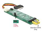 DELOCK Konverter SATA 8Pin Power Bu > M.2 KeyB Slot