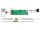 DELOCK Konverter SATA 8Pin Power Bu > M.2 KeyB Slot