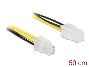 DELOCK Verlängerungskabel P4 4Pin -> p4 4Pin St/Bu 50cm