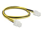 DELOCK Verlängerungskabel P4 4Pin -> p4 4Pin St/Bu 50cm