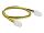 DELOCK Verlängerungskabel P4 4Pin -> p4 4Pin St/Bu 50cm