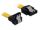 DeLOCK 0.3m SATA M/M SATA-Kabel 0,3 m Gelb
