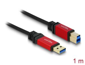 DELOCK USB3.0 Kabel A -> B St/St 1.00m Premium