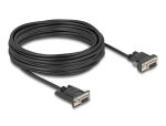 DELOCK Seriell Kabel RS-232 D-Sub9 Buchse zu D-Sub9 Bu 10m