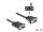 DELOCK Seriell Kabel RS-232 D-Sub9 Buchse zu D-Sub9 Bu 10m
