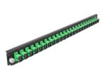 DELOCK 19 LWL Spleißbox Frontblende 24 Port SC...