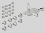 DELOCK 5.25" Wechselrahmen 4 x 2.5" SATA/SAS...