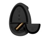 Logitech Wireless Mouse Lift right f.business Ergonomic bla