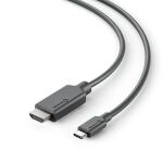 ALOGIC EL2UCHD-01 Videokabel-Adapter 1 m USB Typ-C HDMI Schwarz