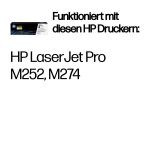 HP 201X Schwarz Original LaserJet Tonerkartusche mit hoher Reichweite