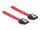 Delock SATA 6 Gbs Kabel 10 cm rot