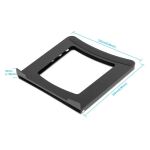Manhattan 462129 laptop-ständer Schwarz 39,6 cm (15.6")