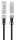 Intellinet 508513 InfiniBand/Glasfaserkabel 2 m QSFP+ Schwarz, Silber
