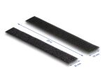 DELOCK Strapazier Klettband Haft u. Flauschband 25mx25mm SW