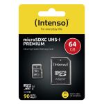 Intenso 3423490 Speicherkarte 64 GB MicroSDXC UHS-I Klasse 10