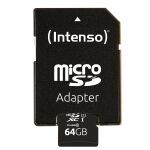 Intenso 3423490 Speicherkarte 64 GB MicroSDXC UHS-I Klasse 10