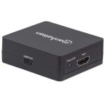 Manhattan 1080p 2-Port HDMI-Splitter, Stromversorgung über USB, schwarz
