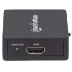Manhattan 1080p 2-Port HDMI-Splitter, Stromversorgung über USB, schwarz