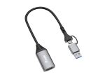 Equip USB-zu-HDMI-Adapter (USB-C + A), 1080P HD
