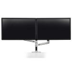 Ergotron LX Series Dual Stacking Arm 61 cm (24") Tisch/Bank Silber